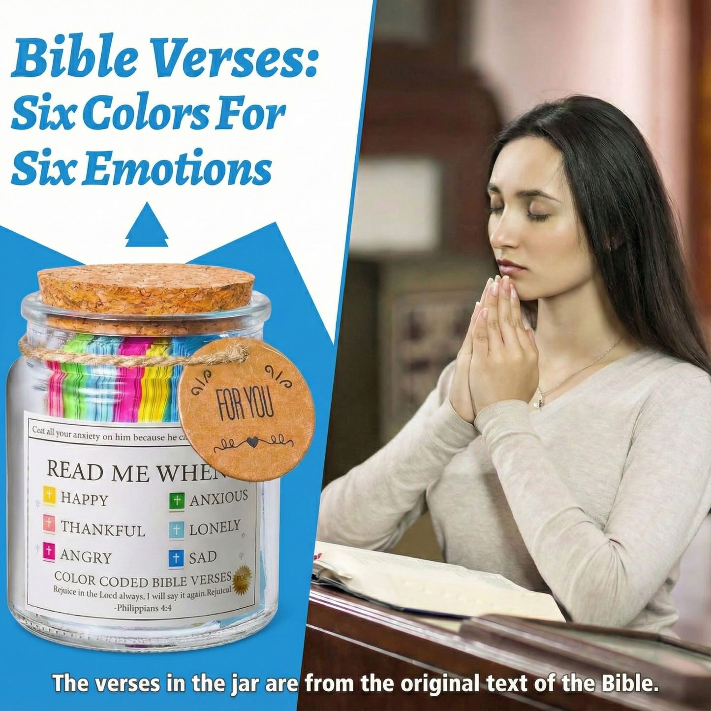 "Read Me When" Bible Verses Jar